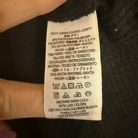 Free People Black and Tan Boho Blouse - Picture 8 of 10